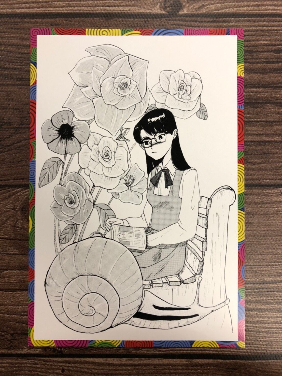 A5クリアファイル+ポストカード10枚セット（KP03）【華倫変 没後20年