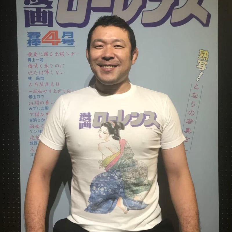 販売終了】漫画ローレンス展 Tシャツ（イラスト：ケン月影） | MOMOMO