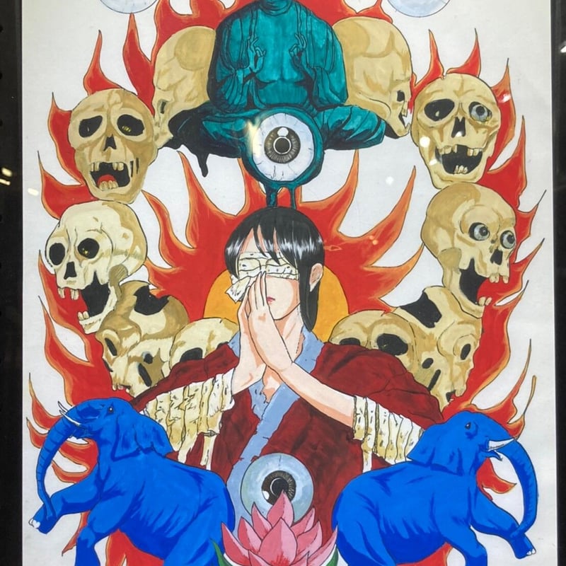 ご購入特典あり】『カリクラ』複製原画（KPS01）【華倫変 没後20年追悼