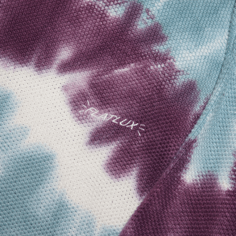 《FLATLUX》Moss Sweater "Tie-Dye" /Coral reef