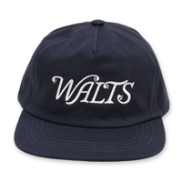 《Walt's Bar》5Panel Cotton Cap / Navy×White