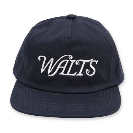 《Walt's Bar》5Panel Cotton Cap / Navy×White