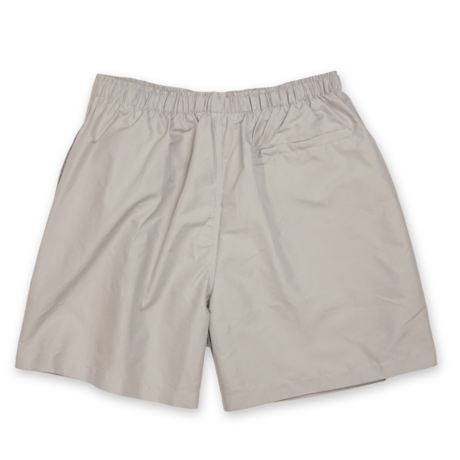 《Beric》Block Logo shorts / Grey Beige