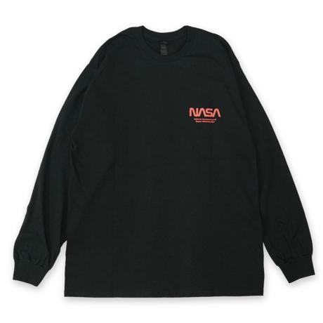 《NASA》Moon L/S Tee / Black