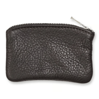 《Moonshine Leather》Leather Zipper Pouch / Brown