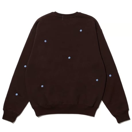 《UPFN》2×eight ball sweat / Brown