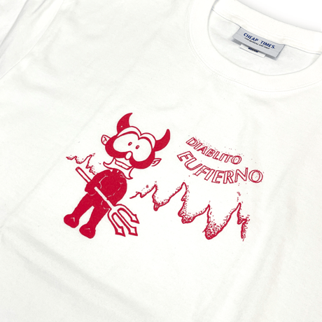 《RWCHE×CHEAPTIMES》DIABLITO TEE / White