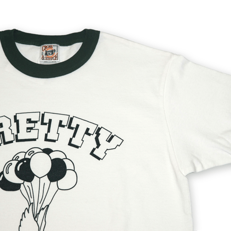 《Beric》Pretty Fly Ringer Tee / Green