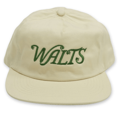 《Walt's Bar》5Panel Cotton Cap / Natural×Green