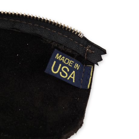 《Moonshine Leather》Leather Zipper Pouch / Brown