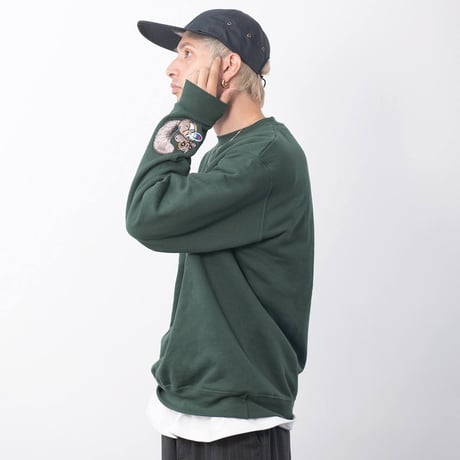 《FLATLUX》Snitch Crewneck /Forest