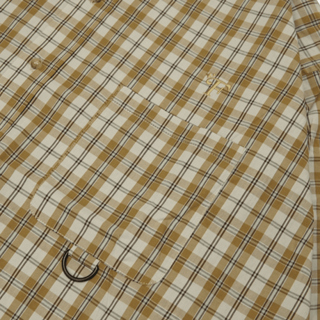 《FLATLUX》Grand Blue Shirt / milktea plaid