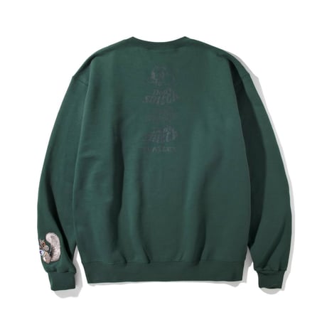 《FLATLUX》Snitch Crewneck /Forest
