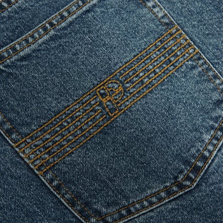 《PARLEZ》Indy Denim Jeans Mid / Indigo Wash
