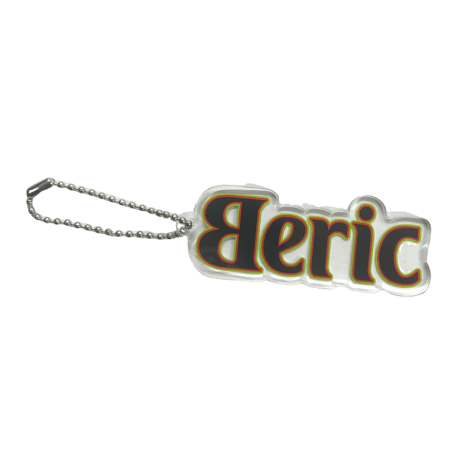 《Beric》 Logo Keychain / Black