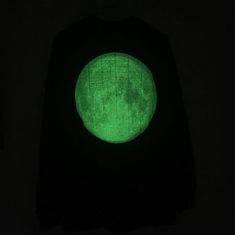 《NASA》Moon L/S Tee / Black