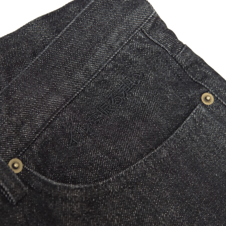 《FLATLUX》DDK Short "denim" / Black