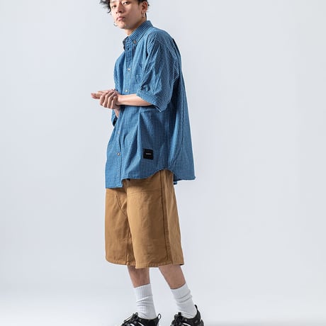 《FLATLUX》Grand Blue Shirt / Plaid