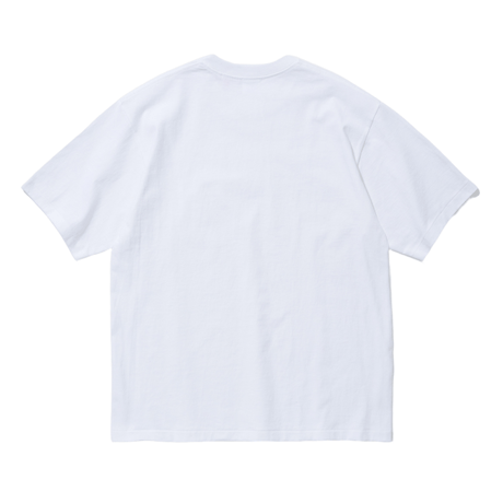 《COTTON RESEARCH CLUB》S/S Tubular T-Shirt / White