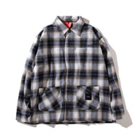 《FLATLUX》Grand Shirt Jacket /Navy