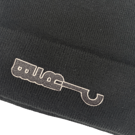 《Beric》Down Logo Beanie / Black