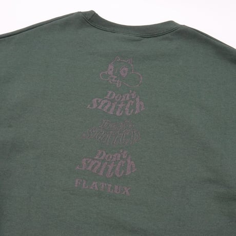 《FLATLUX》Snitch Crewneck /Forest