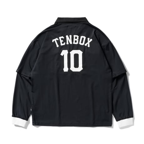《TENBOX》Convertible Game Shirt /Black