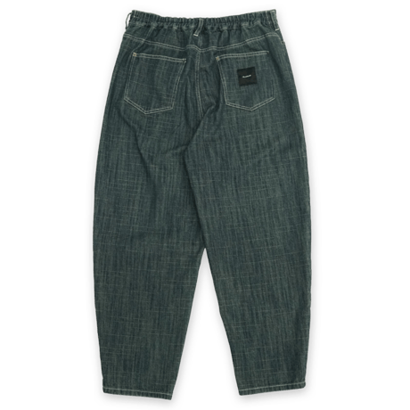《FLATLUX》D.Knee Balloon Denim "slab" /Indigo