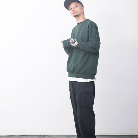 《FLATLUX》Snitch Crewneck /Forest