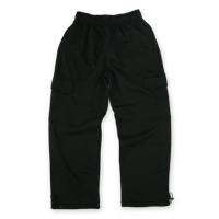 《LA GATE》Heavy Weight Sweat Cargo Pants / Black