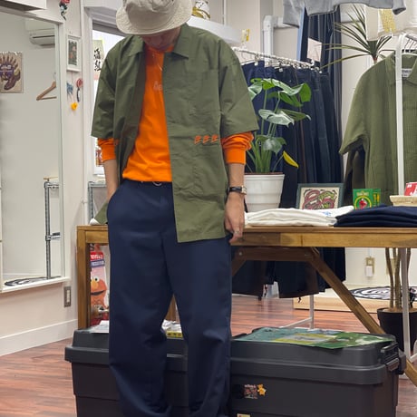 《TENBOX》10BOX S/S Shirt / Olive