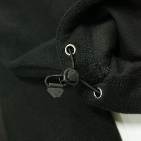 《PARLEZ》Chevy 1/4 Zip Fleece / Mellow Black