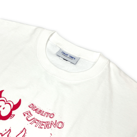 《RWCHE×CHEAPTIMES》DIABLITO TEE / White
