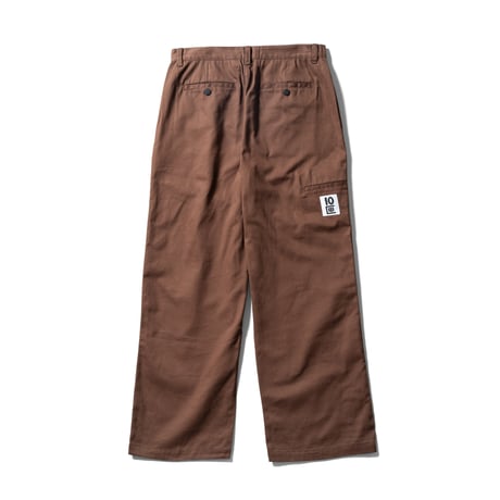 《TENBOX》Work Pants /Brown