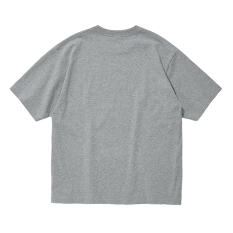 《COTTON RESEARCH CLUB》S/S Tubular T-Shirt / Heather Gray