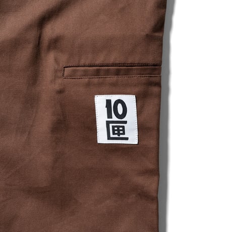 《TENBOX》Work Pants /Brown
