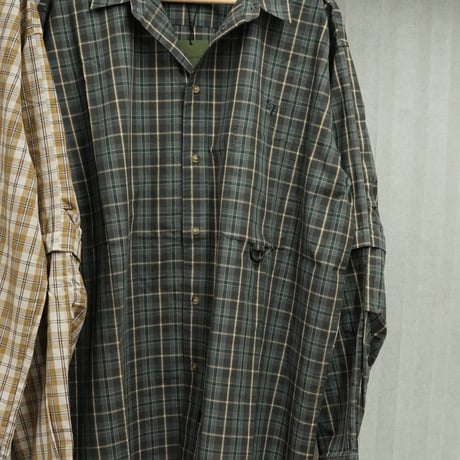 《FLATLUX》Grand Blue Shirt / grey plaid