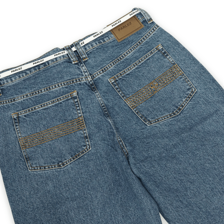 《PARLEZ》Indy Denim Jeans Mid / Indigo Wash
