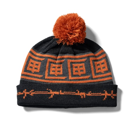 《TENBOX》Box Pon-Pon beanie /Black