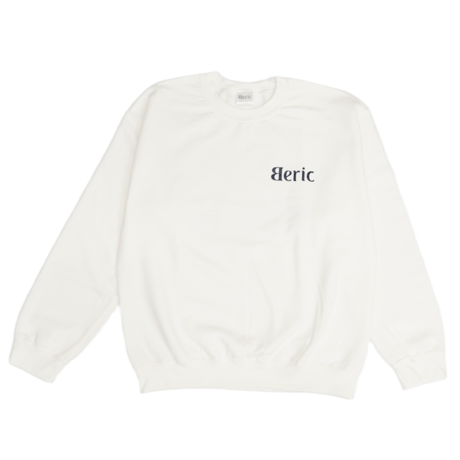 《Beric》Play With Crewneck / White×Navy