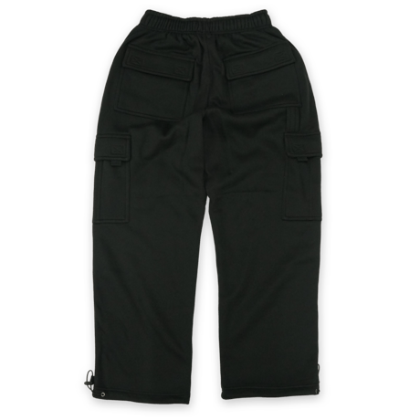 《LA GATE》Heavy Weight Sweat Cargo Pants / Black