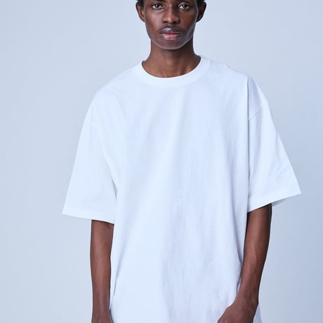 《COTTON RESEARCH CLUB》S/S Tubular T-Shirt / White
