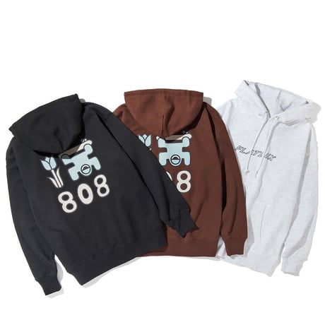 《FLATLUX》Monoeye Hoodie / Chocolate