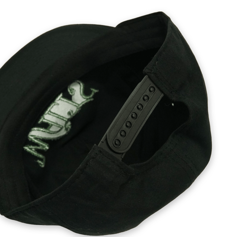 Walt's Bar》5Panel Cotton Cap / Black×Green | B