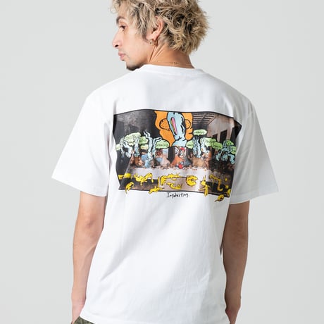《FLATLUX》Supper Tee / dyed black