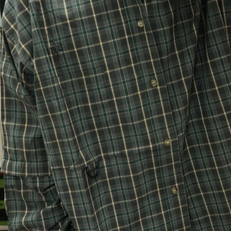 《FLATLUX》Grand Blue Shirt / grey plaid