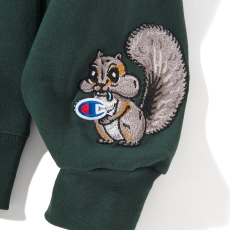 《FLATLUX》Snitch Crewneck /Forest