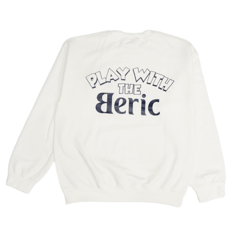 《Beric》Play With Crewneck / White×Navy