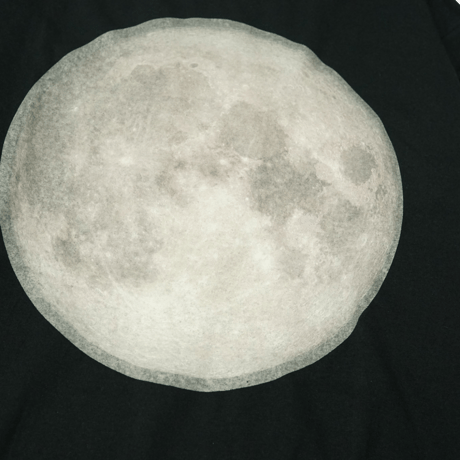 《NASA》Moon L/S Tee / Black