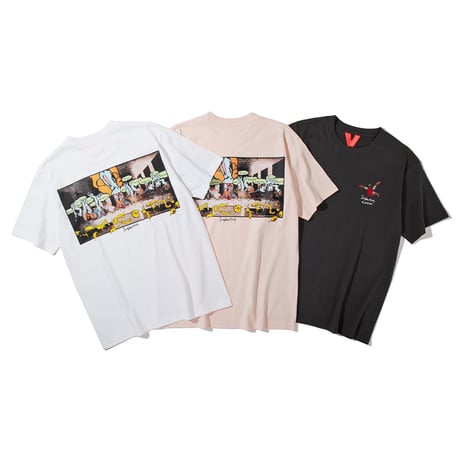 《FLATLUX》Supper Tee / dyed black